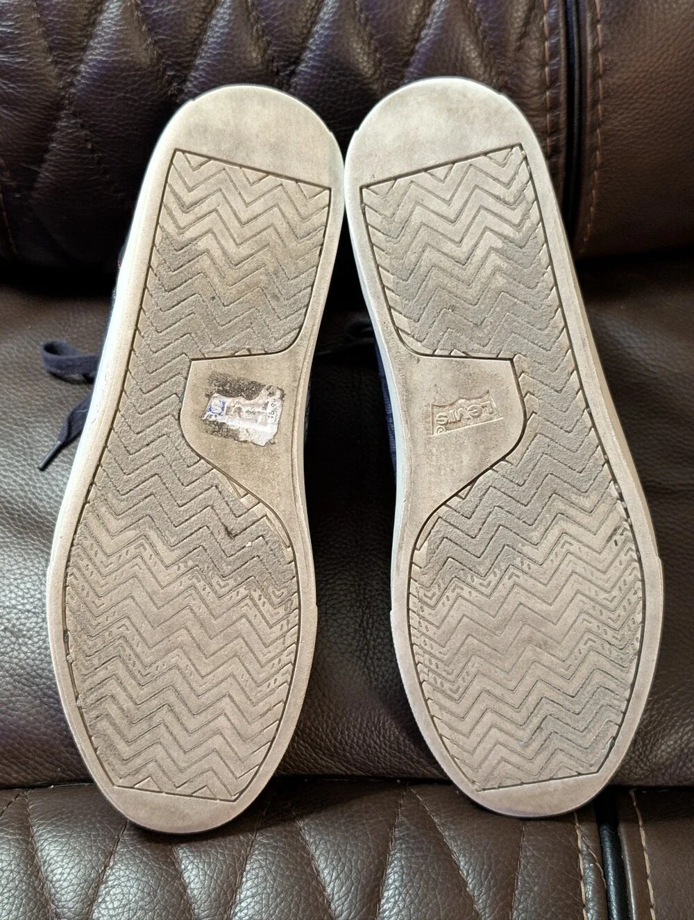 Levi’s 501 Quality Footwear High-Top  Men's Denim Sneakers Size 11